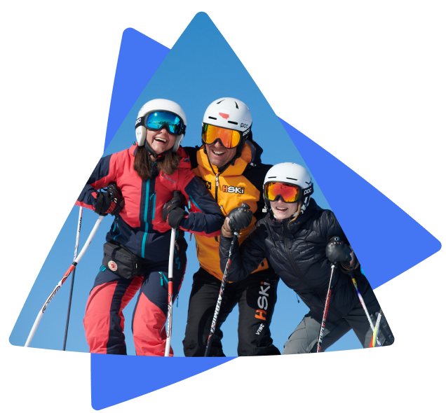 Instruktorzy HSKI na stoku
