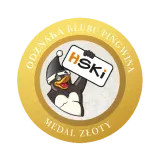 Odznaka poziom 8 — złoto
